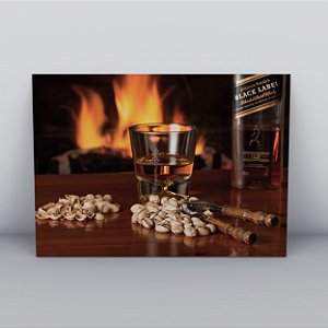 Quadro Canvas  Whisky Black Label