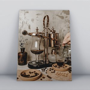 Quadro Canvas Café na Taça