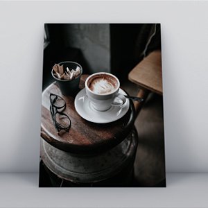 Quadro Canvas Café Solitário
