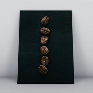 Quadro Canvas Grãos de café (02)