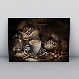 Quadro Canvas Sacas De Café
