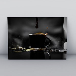 Quadro Canvas Dark coffee