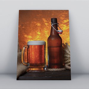 Quadro Canvas Litrão Cerveja