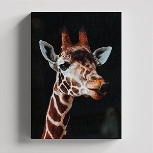Quadro Canvas Girafa