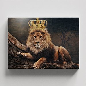 Quadro Canvas Rei Leão
