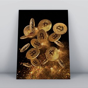 Quadro Canvas Bitcoin