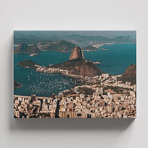 Quadro Canvas Cidade Beira Mar