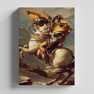 Quadro Canvas Napoleon Crossing Alps