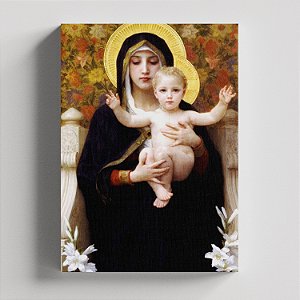 Quadro Canvas La Virgen de los Lirio