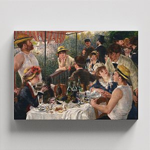 Quadro Canvas Luncheon Boating Party