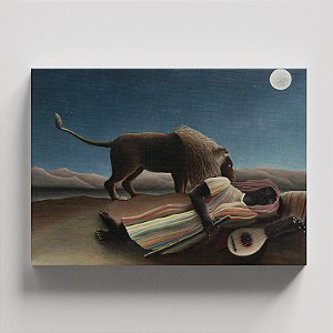 Quadro Canvas The Sleeping Gypsy
