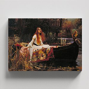 Quadro Canvas The Lady Of Shalott