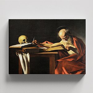Quadro Canvas Saint Jerome Writing