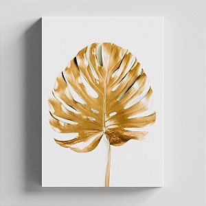 Quadro Canvas Costela de Adão Gold