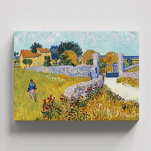 Quadro Canvas Farmhouse in Provence