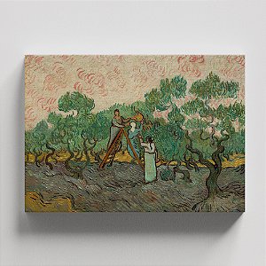 Quadro Canvas Women Picking Olives
