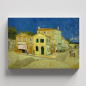 Quadro Canvas The Yellow House