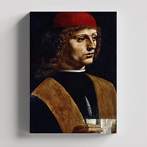 Quadro Canvas Portrait of a Musician