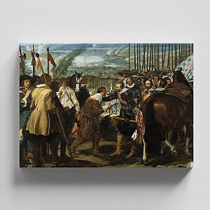 Quadro Canvas The Surrender of Breda