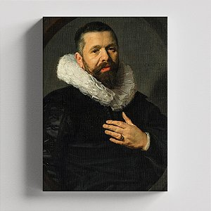 Quadro Canvas Portrait of a Bearded Man with a Ruff
