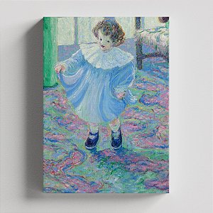 Quadro Canvas Lilly Butler Artists Daughter, Step-Granddaughter of Claude Monet