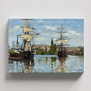 Quadro Canvas The Seine at Rouen