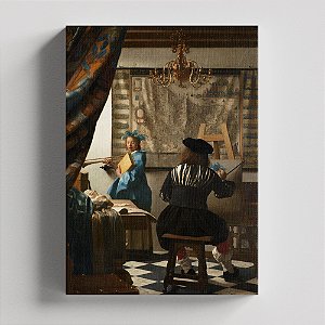 Quadro Canvas The Art of Painting
