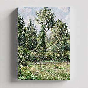 Quadro Canvas Poplars, Éragny