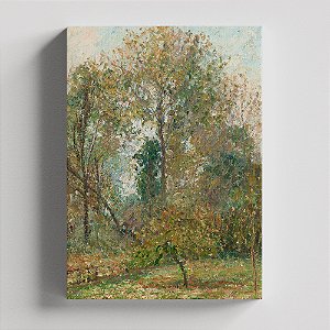 Quadro Canvas Gelée blanche à Eragny