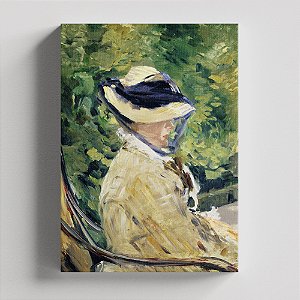 Quadro Canvas Madame Manet at Bellevue