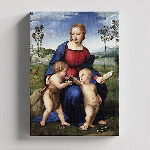 Quadro Canvas Madona do Pintassilgo
