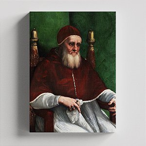 Quadro Canvas Retrato do Papa Júlio II