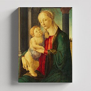 Quadro Canvas Madonna and Child Jesus