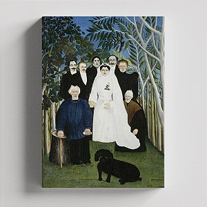 Quadro Canvas The wedding party