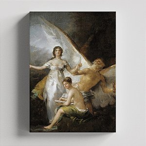 Quadro Canvas Truth, Time and History