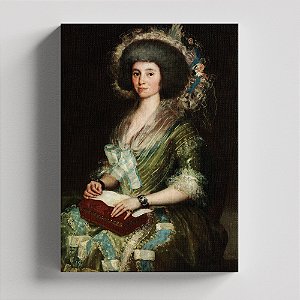 Quadro Canvas The Wife of Ceán Bermúdez