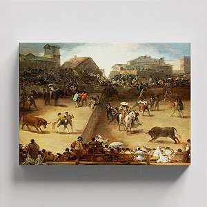 Quadro Canvas Artcanvas Bullfight in a Divided Ring