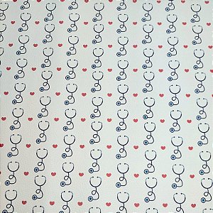 Sintético Doll/Dollaro Estetoscópio 50cm