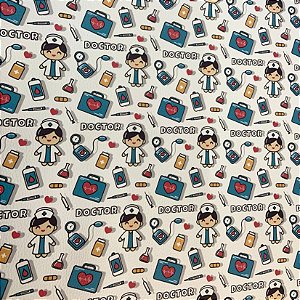 Sintético Doll/Dollaro Doctor 50cm