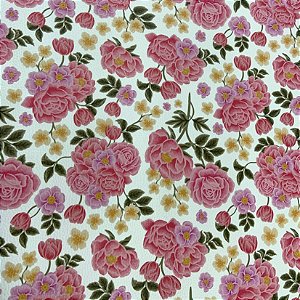 Sintético Doll/Dollaro Floral Pink 50cm