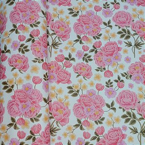 Sintético Doll/Dollaro Floral Pink 50cm