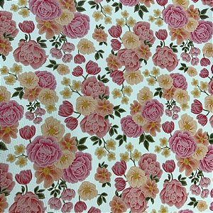 Sintético Doll/Dollaro Floral Rose 50cm