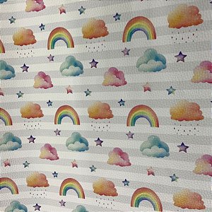 Sintético Doll/Dollaro Arco-Íris 50cm