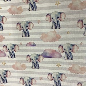 Sintético Doll/Dollaro Elefante 50cm