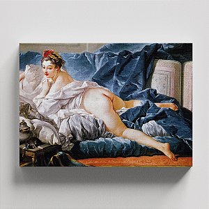 Quadro Canvas The Brunette Odalisque