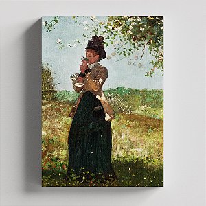 Quadro Canvas The Yellow Jacke
