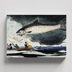 Quadro Canvas A Good Pool, Saguenay River