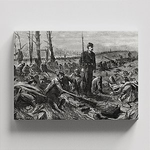 Quadro Canvas Army of the Potomac – Sleeping in His Arms