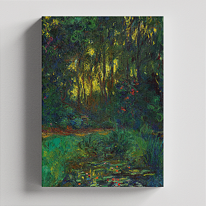 Quadro Canvas Cantinho do Lago das Ninfeias (1919)
