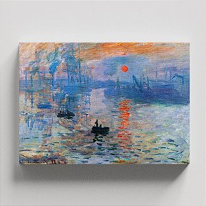 Quadro Canvas Impression Sunrise 30cmX45cm Borda Infinita CHASSI 2cm OUTLET